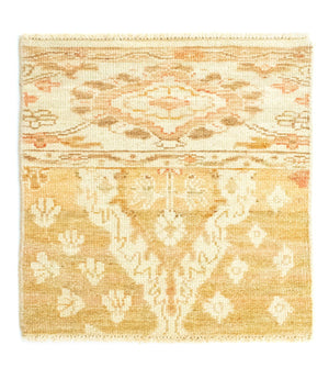 Designer tapijt vierkant  - 60 x 58 cm - beige