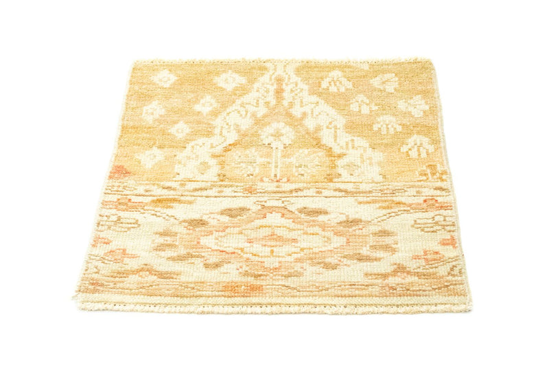 Designer tapijt vierkant  - 60 x 58 cm - beige