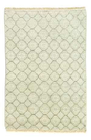 Wollen tapijt - 88 x 60 cm - beige