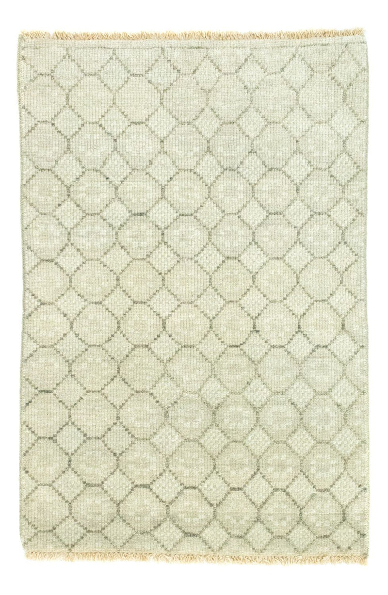 Wollen tapijt - 88 x 60 cm - beige