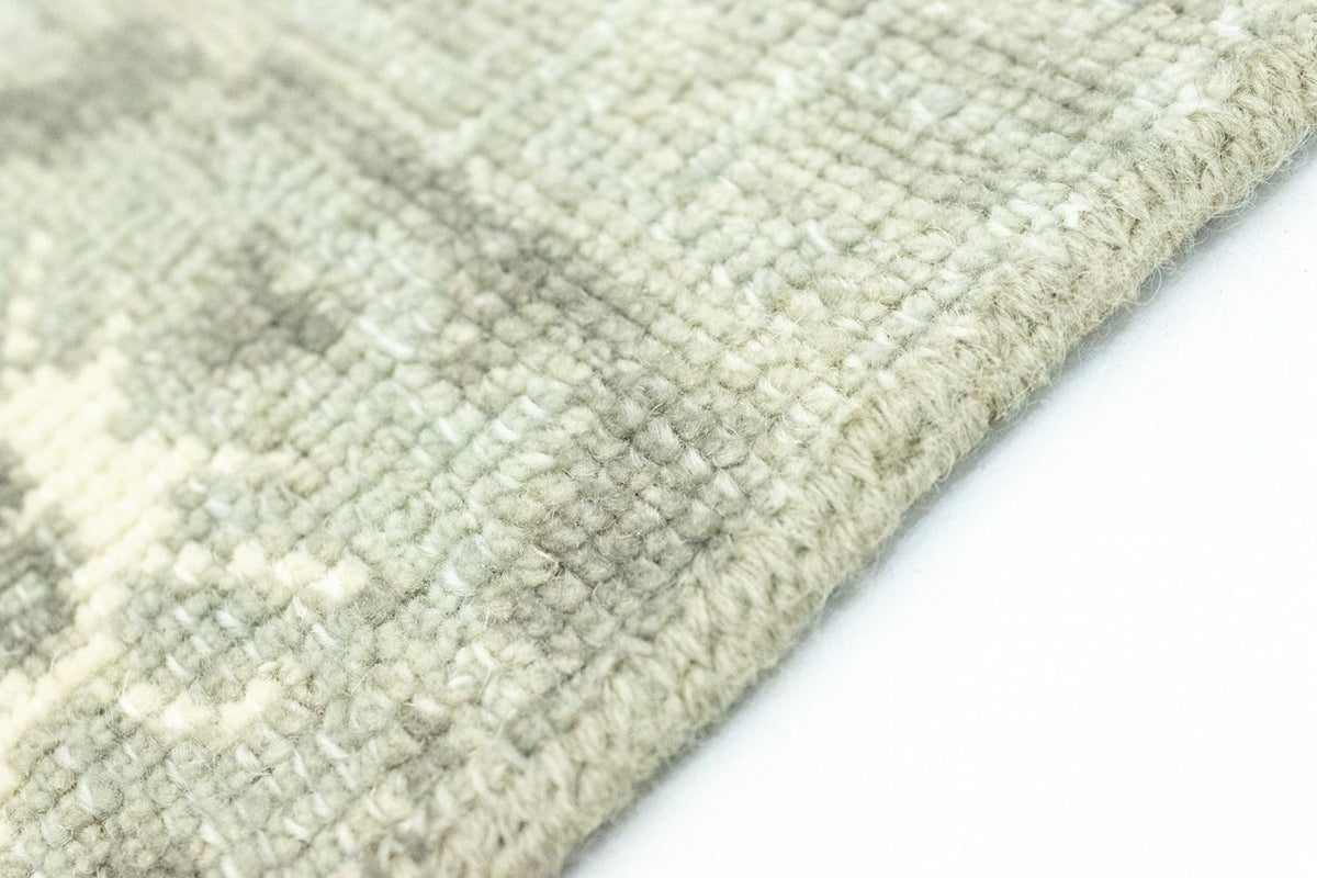 Designer tapijt vierkant  - 60 x 60 cm - lichtgroen