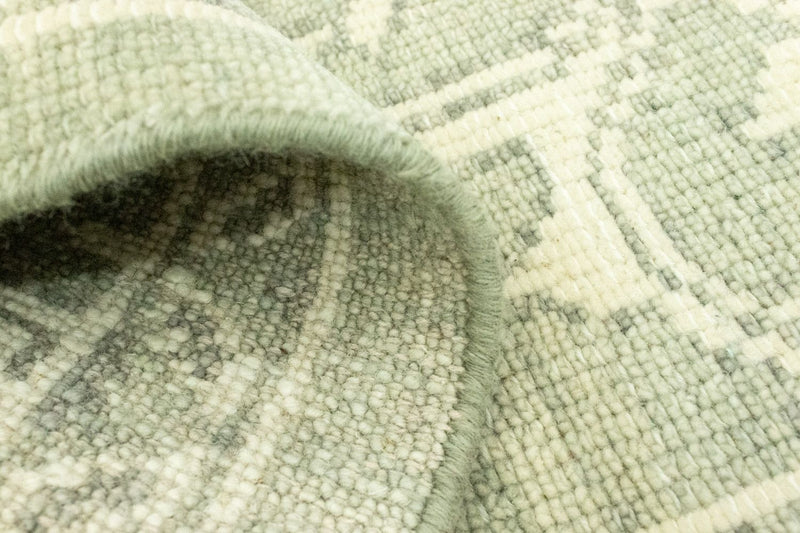 Wollen tapijt - 90 x 55 cm - groen