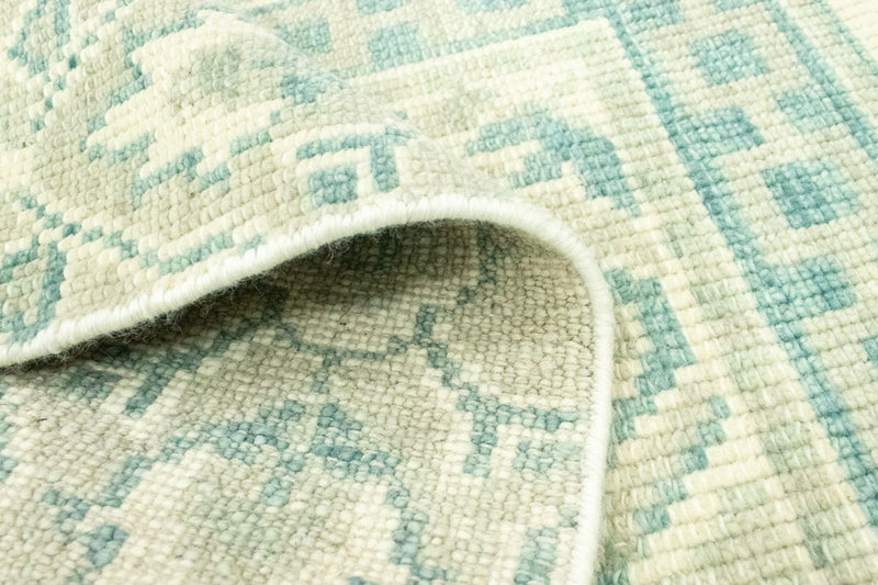 Designer tapijt - 95 x 62 cm - lichtblauw