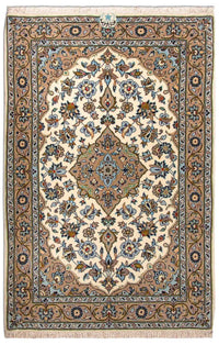 Perzisch tapijt - Keshan - 125 x 79 cm - beige
