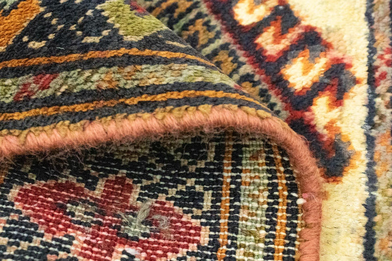 Turkaman tapijt - 86 x 60 cm - beige