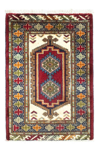 Turkaman tapijt - 87 x 60 cm - rood