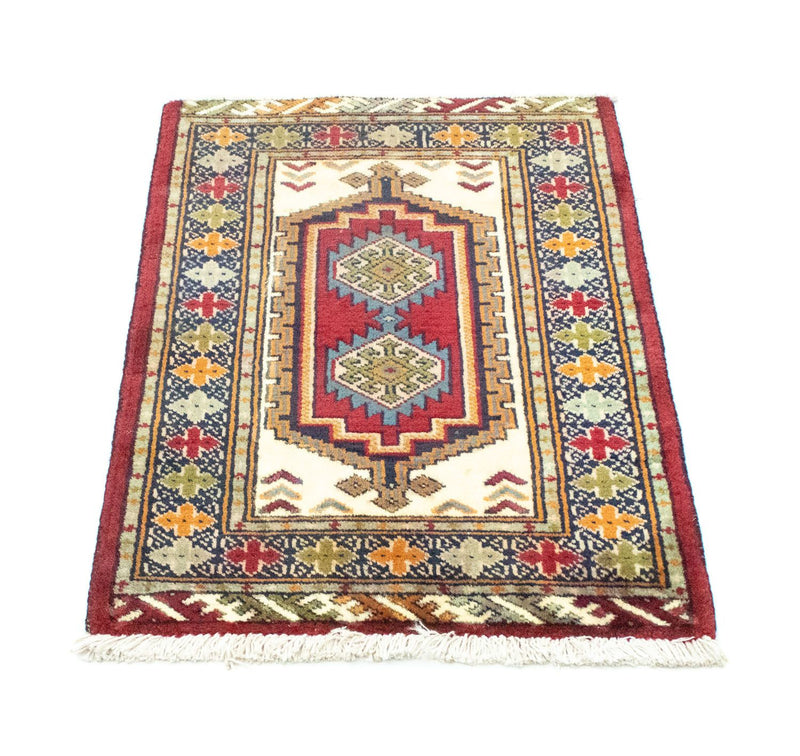 Turkaman tapijt - 87 x 60 cm - rood