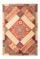 Patchwork tapijt 230x160cm - Perserteppich Wollteppich