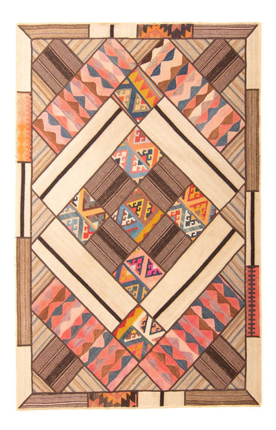 Patchwork tapijt 160x230cm - Perserteppich Wollteppich