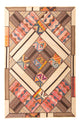 Patchwork tapijt 230x160cm - Perserteppich Wollteppich