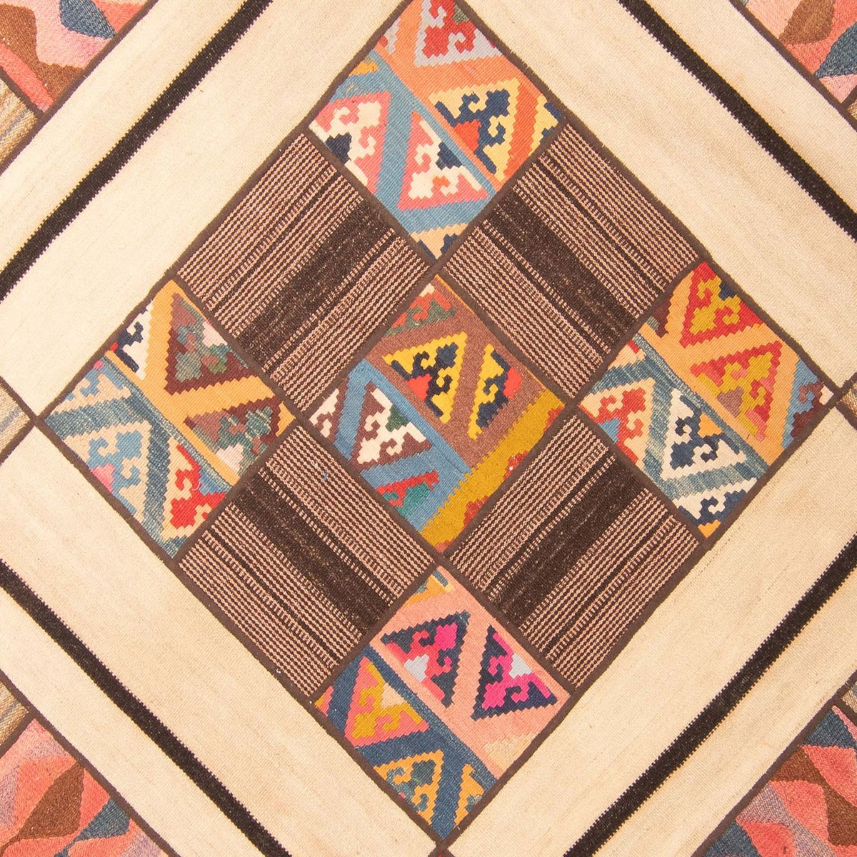 Patchwork tapijt - 230 x 160 cm - veelkleurig