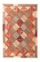 Patchwork tapijt 230x160cm - Perserteppich Wollteppich