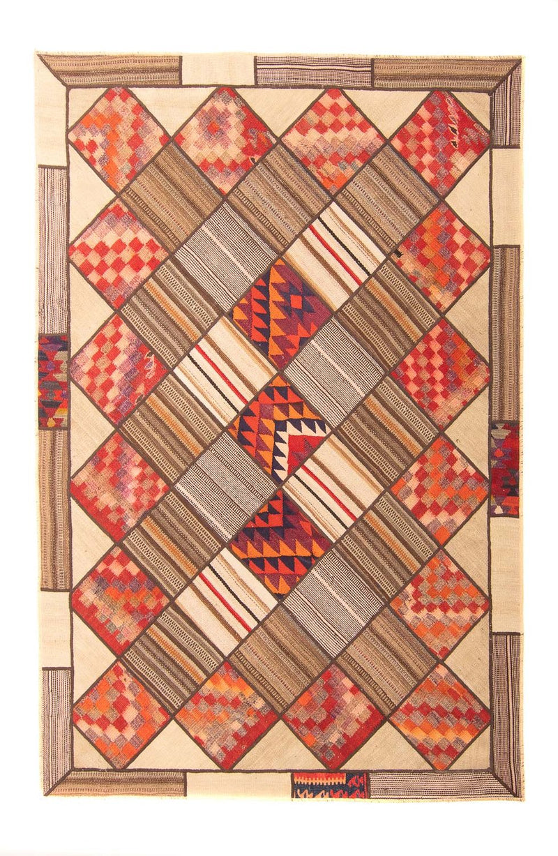 Patchwork tapijt - 230 x 160 cm - veelkleurig