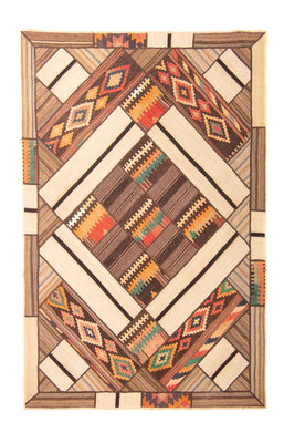 Patchwork tapijt - 230 x 160 cm - veelkleurig