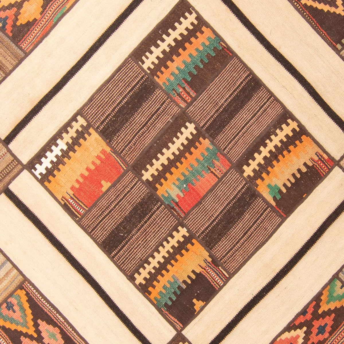 Patchwork tapijt - 230 x 160 cm - veelkleurig