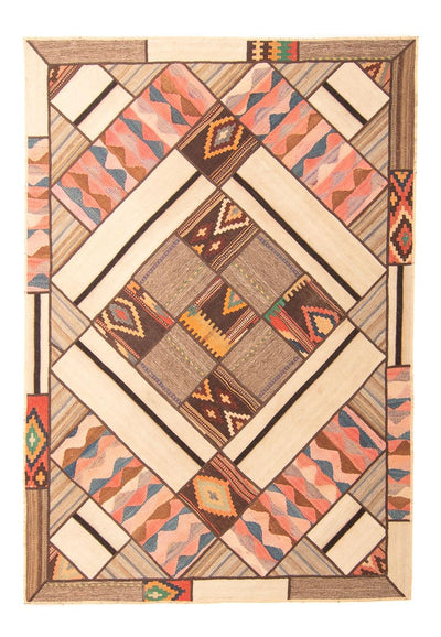 Patchwork tapijt 160x230cm - Perserteppich Wollteppich