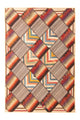 Patchwork tapijt 200x150cm - Perserteppich Wollteppich