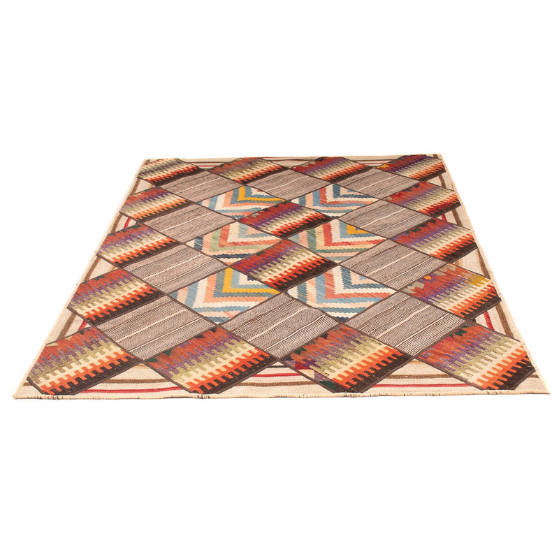 Patchwork tapijt - 200 x 150 cm - veelkleurig