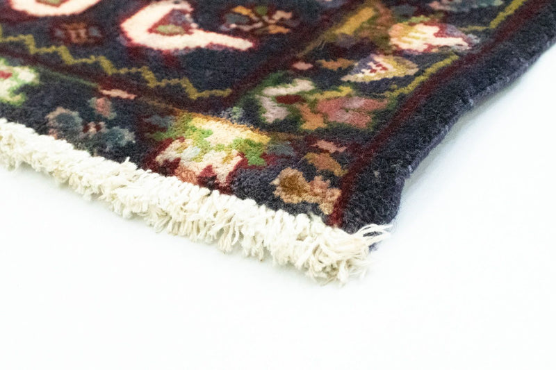 Turkaman tapijt - 86 x 70 cm - donkerblauw