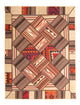 Patchwork tapijt 200x150cm - Perserteppich Wollteppich