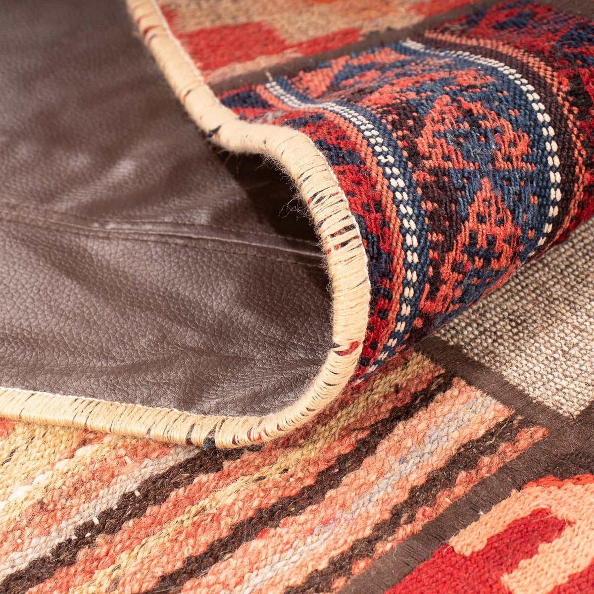 Patchwork tapijt - 200 x 150 cm - veelkleurig