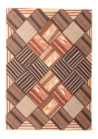 Patchwork tapijt - 200 x 150 cm - veelkleurig