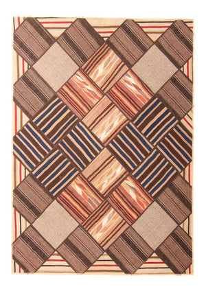 Patchwork tapijt - 200 x 150 cm - veelkleurig