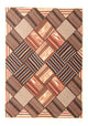 Patchwork tapijt 200x150cm - Perserteppich Wollteppich