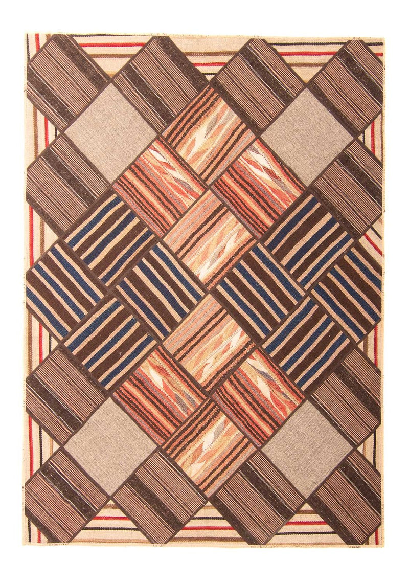 Patchwork tapijt - 200 x 150 cm - veelkleurig