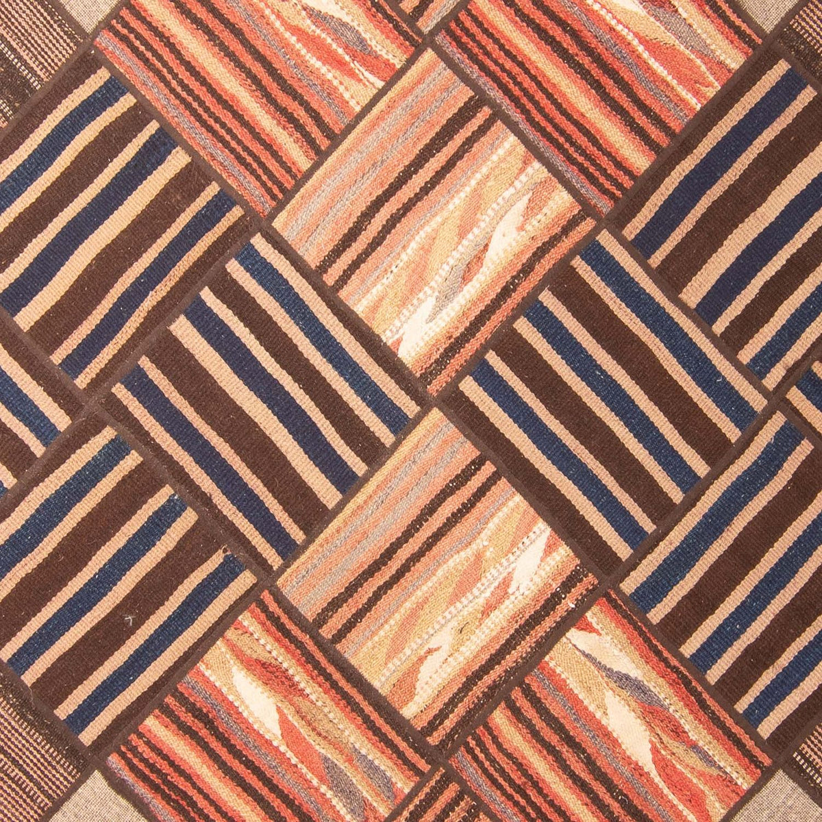 Patchwork tapijt - 200 x 150 cm - veelkleurig