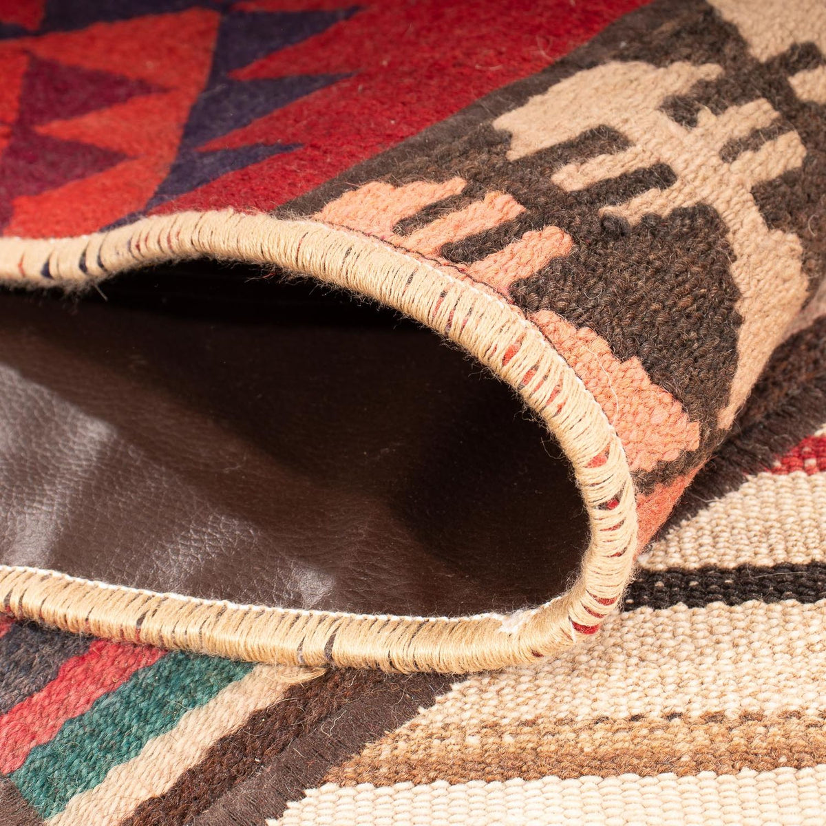 Patchwork tapijt - 200 x 150 cm - veelkleurig