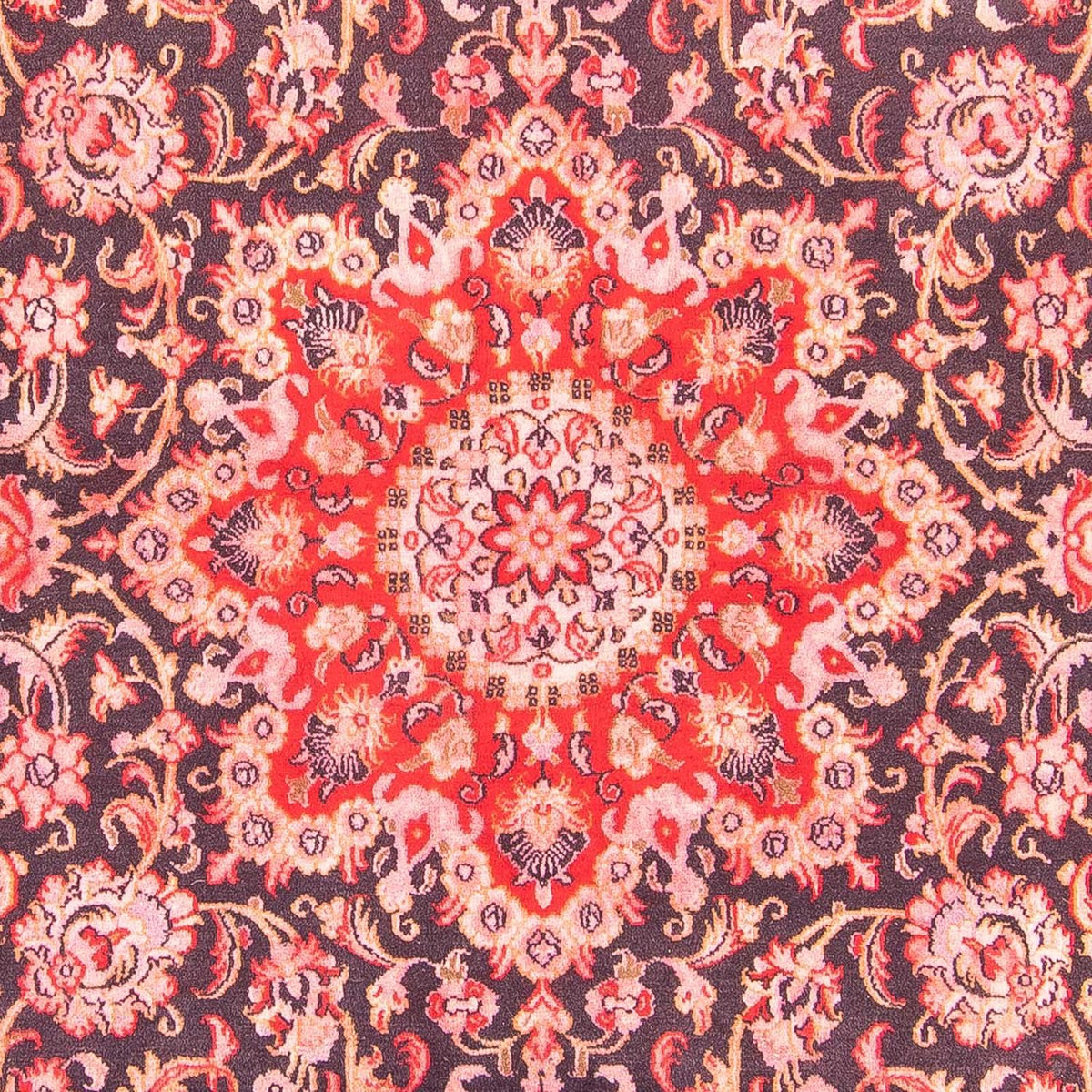 Perzisch tapijt - Ghom - 240 x 172 cm - licht rood