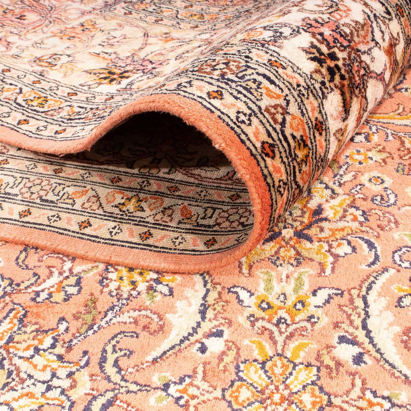Zijden tapijt - Kashmir Silk - 276 x 187 cm - roest