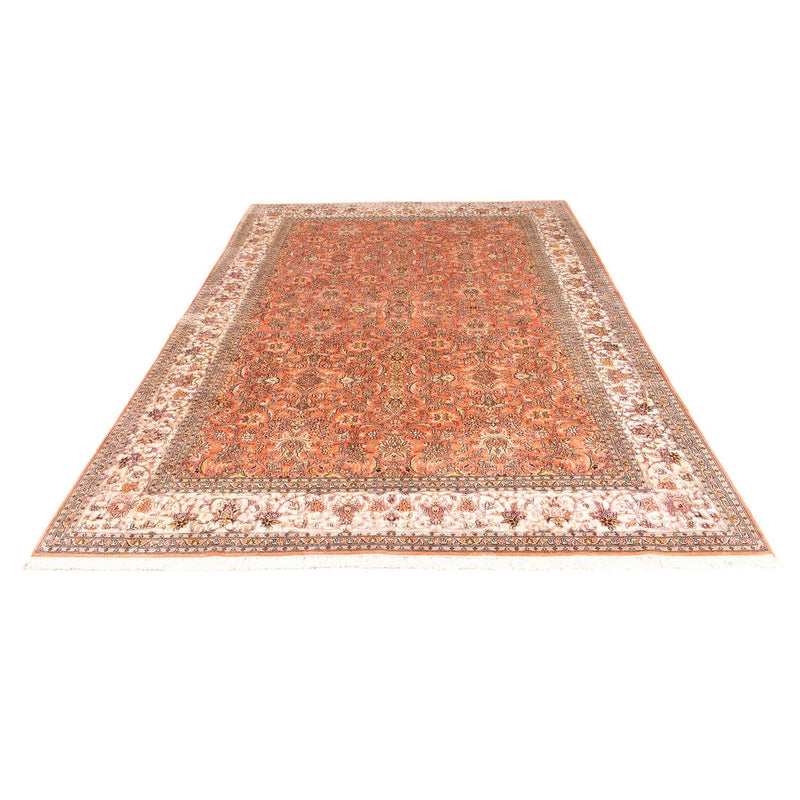 Zijden tapijt - Kashmir Silk - 276 x 187 cm - roest