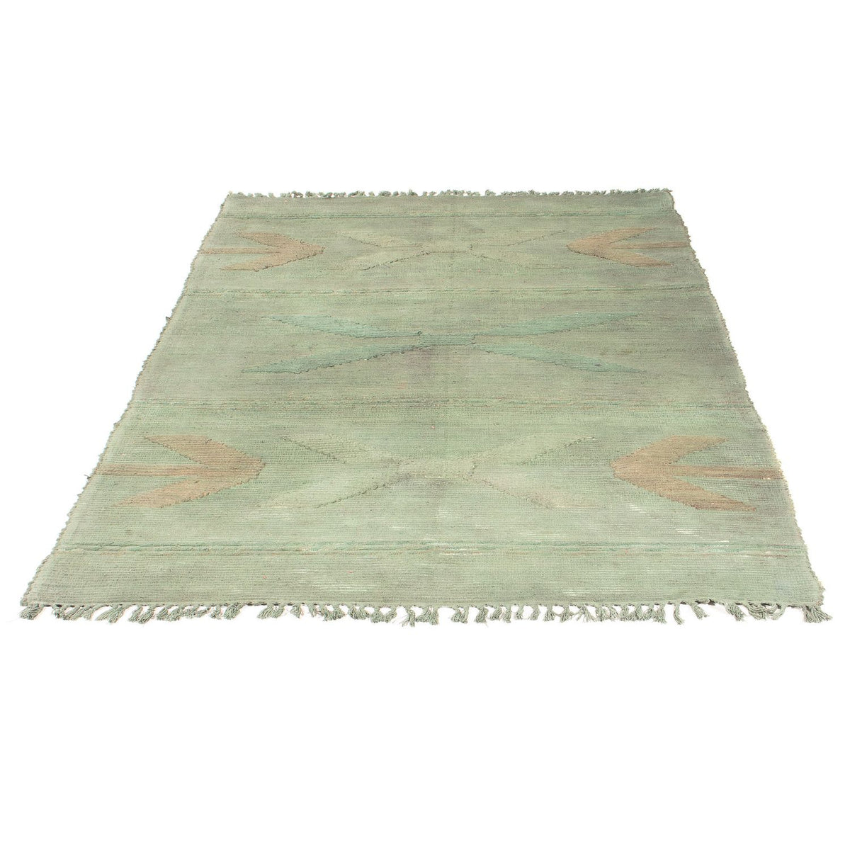 Kelim tapijt - Trendy - 208 x 130 cm - groen