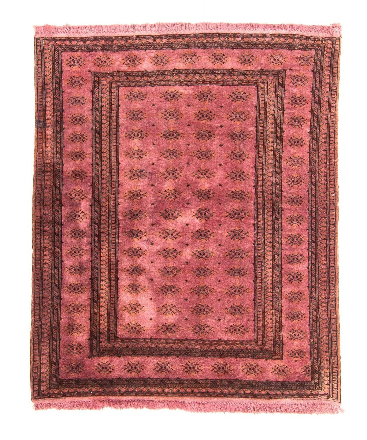 Pakistaans tapijt - 165 x 131 cm - licht rood