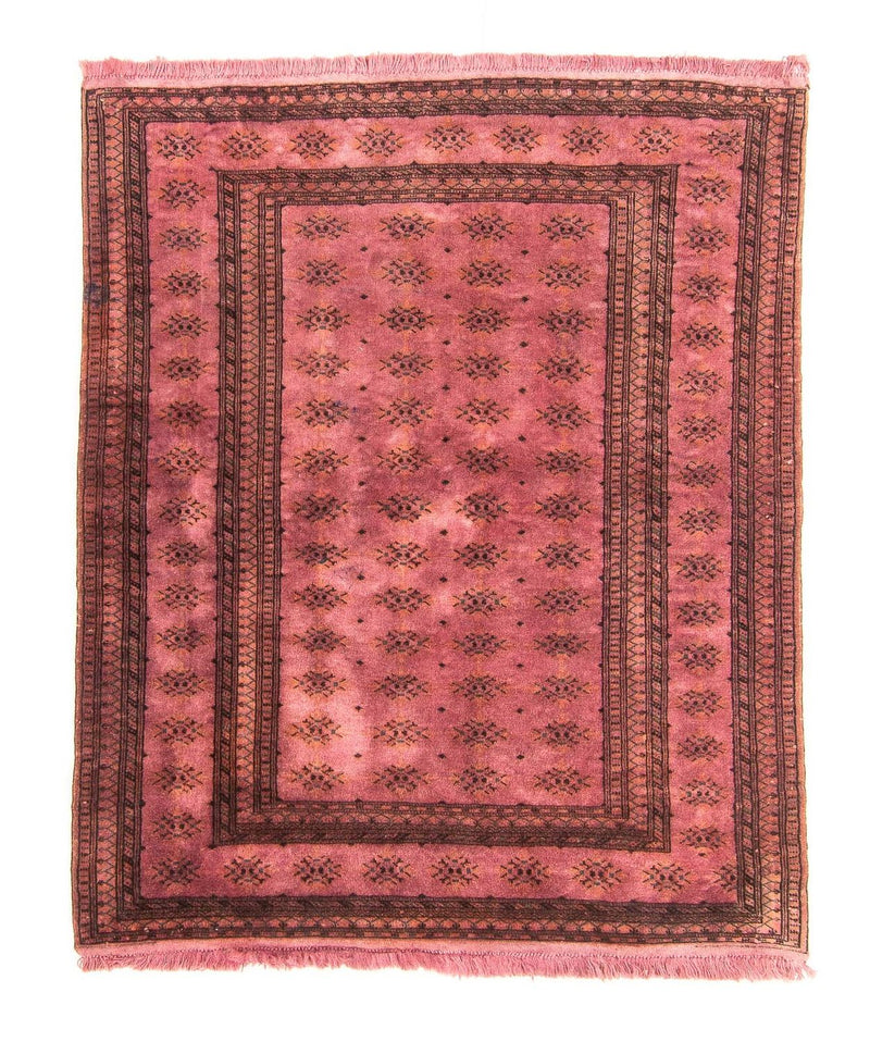 Pakistaans tapijt - 165 x 131 cm - licht rood