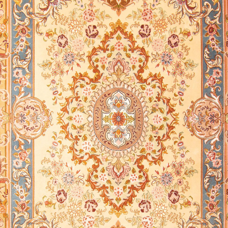 Perzisch tapijt - Tabriz - Premium - 200 x 145 cm - beige