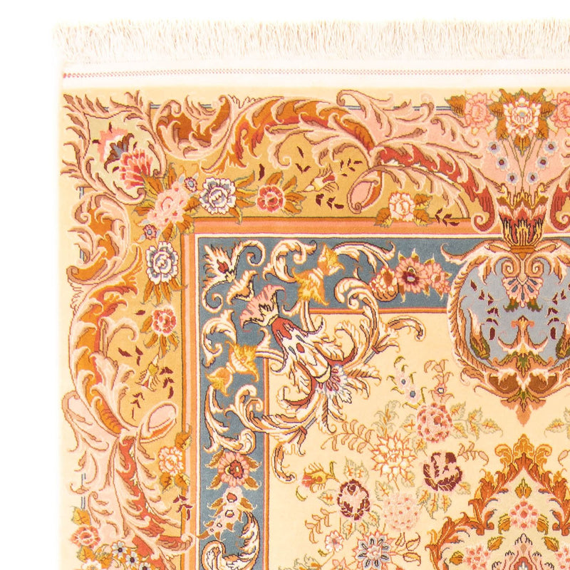 Perzisch tapijt - Tabriz - Premium - 200 x 145 cm - beige