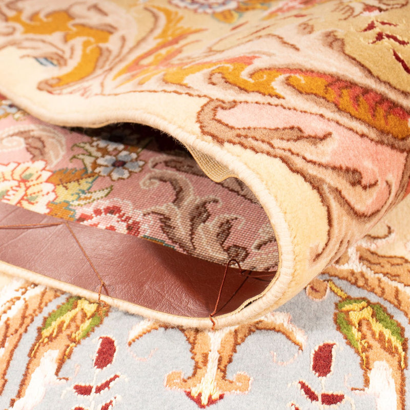 Perzisch tapijt - Tabriz - Premium - 200 x 145 cm - beige