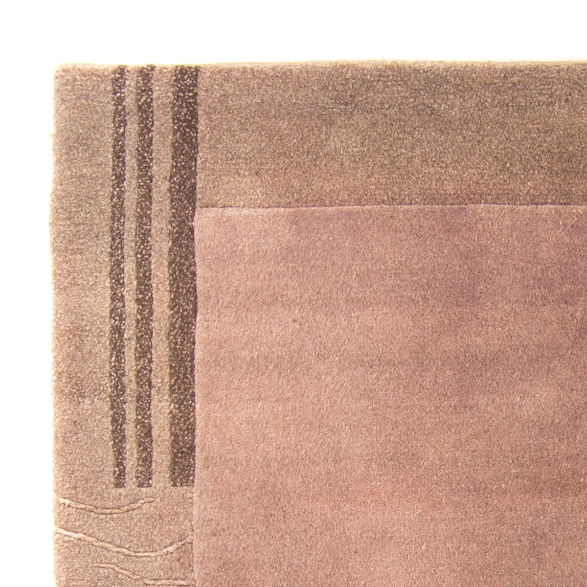 Nepal tapijt - 180 x 124 cm - licht choco