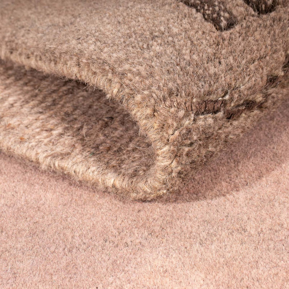 Nepal tapijt - 180 x 124 cm - licht choco