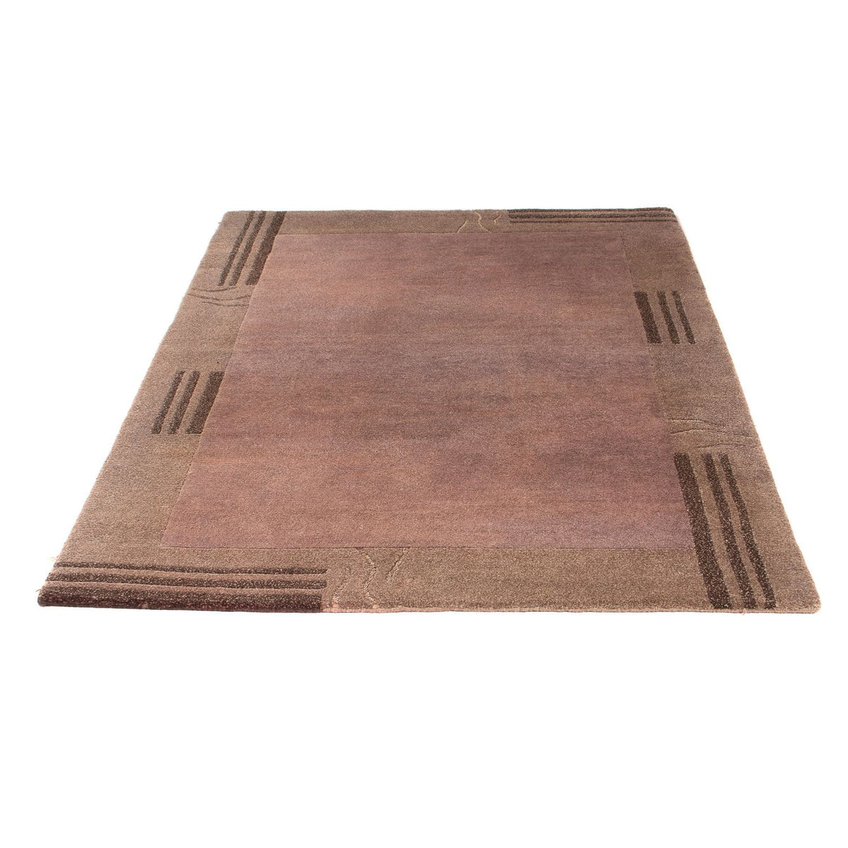 Nepal tapijt - 180 x 124 cm - licht choco