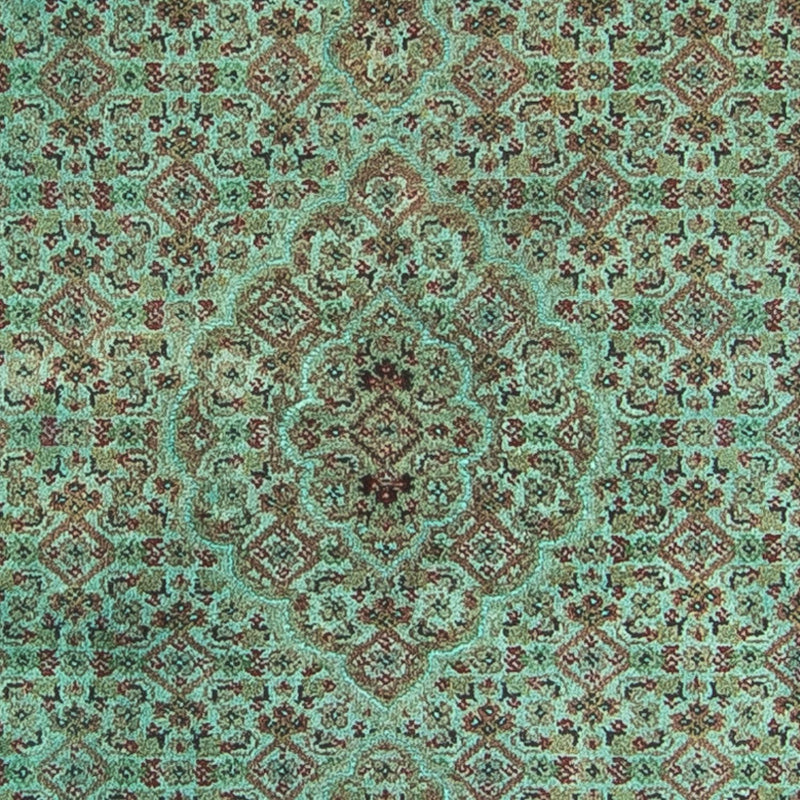 Loper Oosters tapijt - Tabriz - 305 x 84 cm - groen