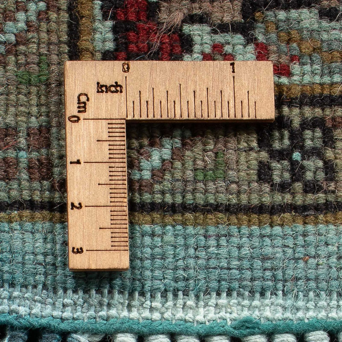 Loper Oosters tapijt - Tabriz - 305 x 84 cm - groen