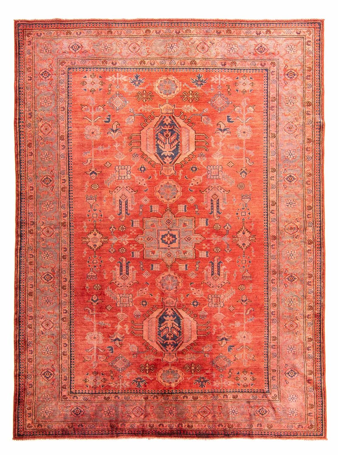 Ziegler Tapijt - Kazak - 244 x 183 cm - licht rood