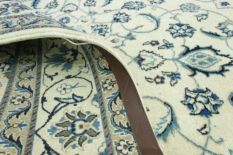 Perzisch tapijt - Nain - Koninklijk - 202 x 150 cm - beige