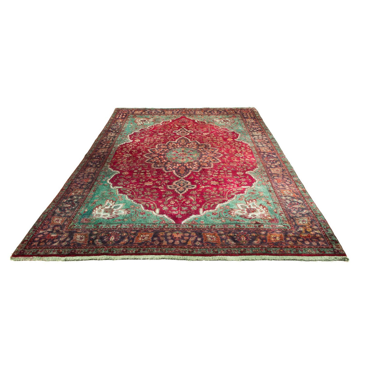 Perzisch tapijt - Tabriz - 308 x 226 cm - donkerrood