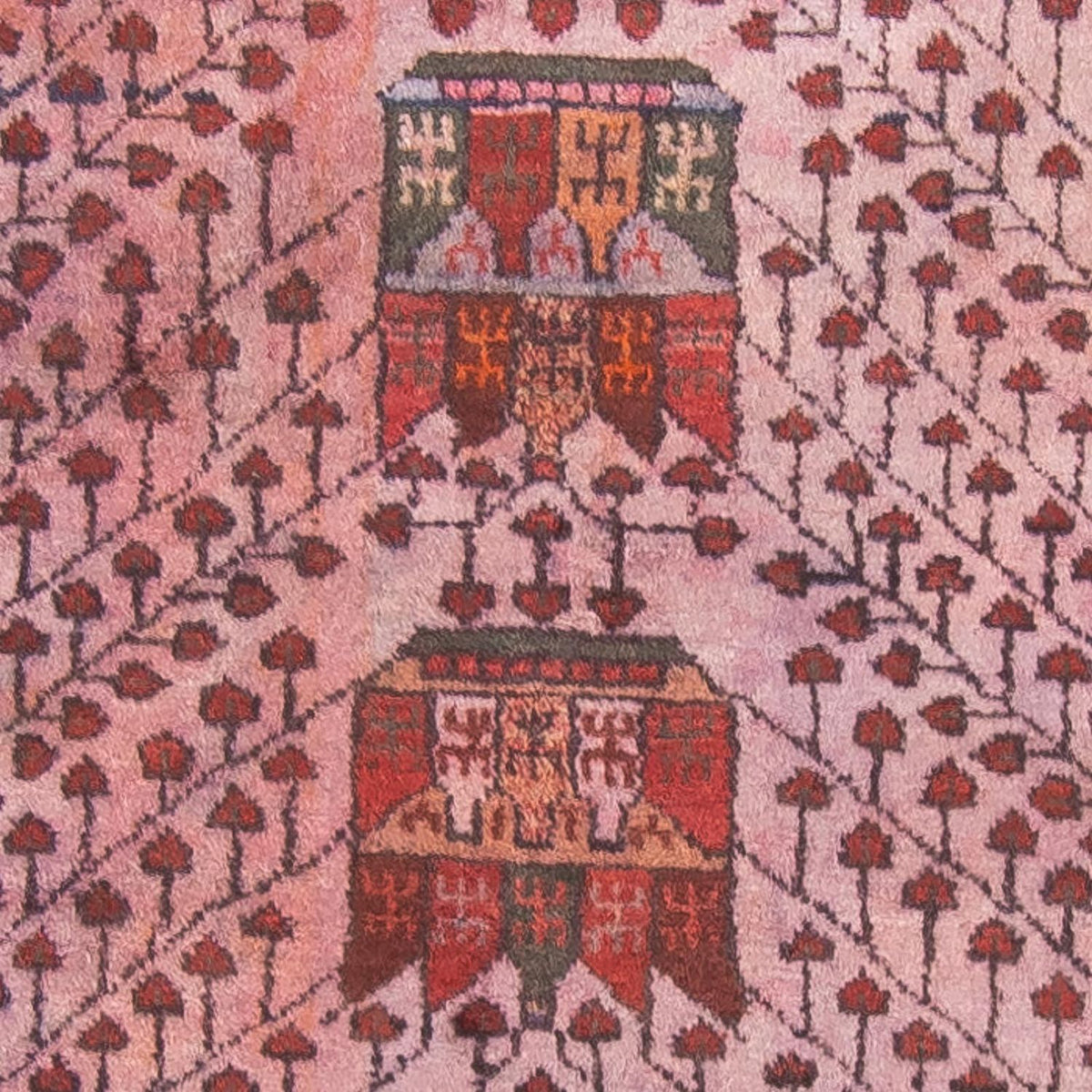 Perzisch Tapijt - Nomadisch - 285 x 150 cm - licht rood