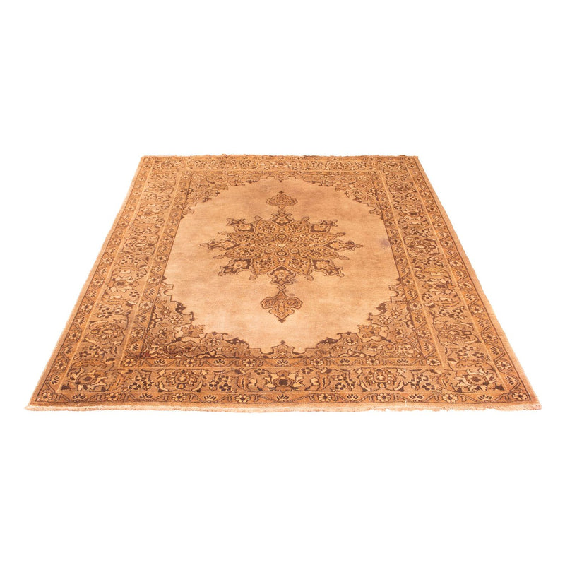 Afghaans tapijt - 213 x 150 cm - donker beige